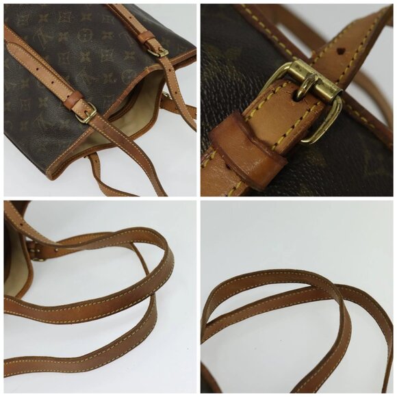LOUIS VUITTON Monogram Bucket GM Shoulder Bag M42236 LV Auth 52335 - Picture 15 of 16